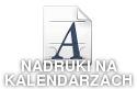 Nadruki na kalendarzach